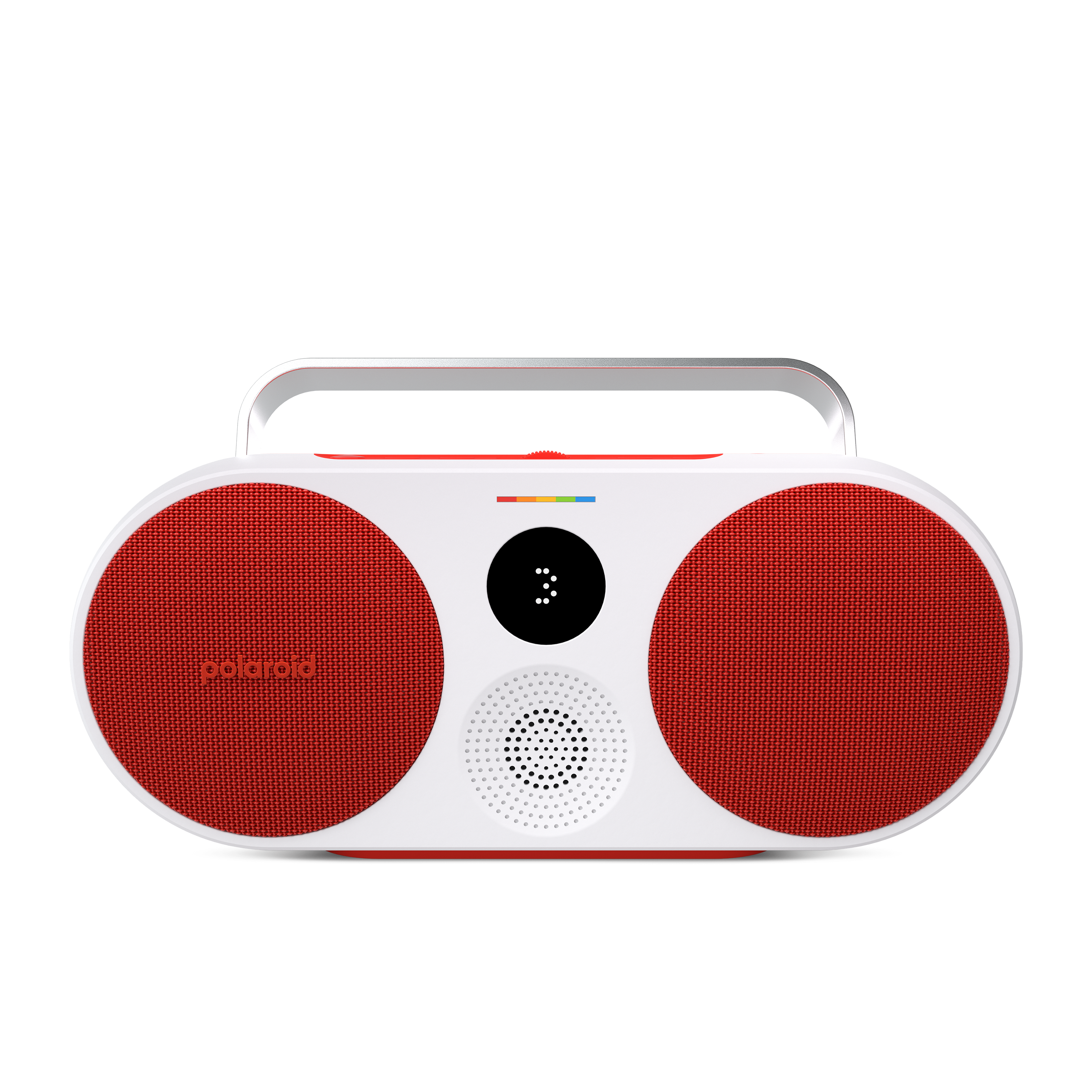 POLAROID P3 Music Player Bluetooth Wireless Portable Speaker - Red & White