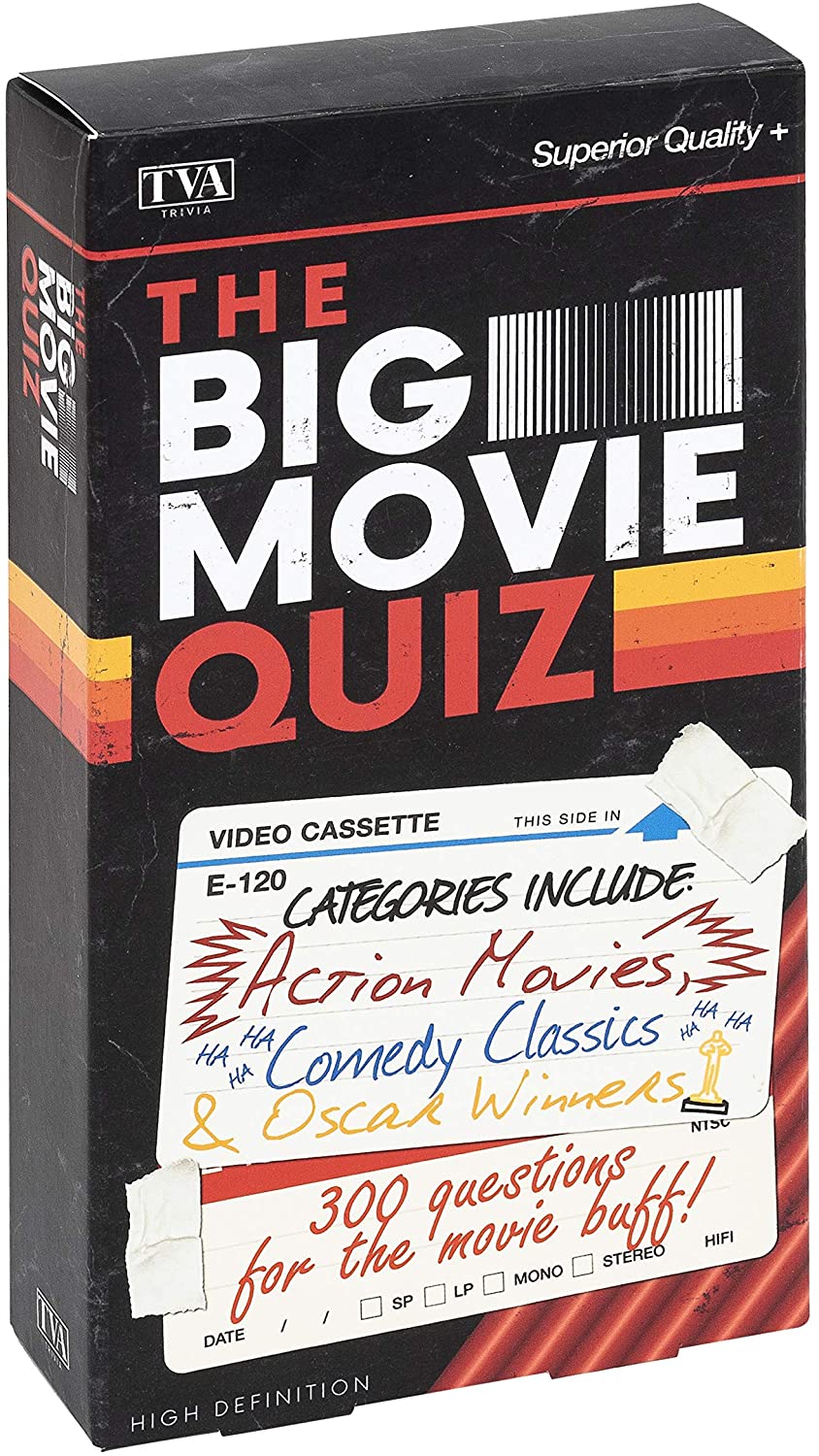PROFESSOR PUZZLE The Big Movie Quiz Game in an Old VHS Tape Box