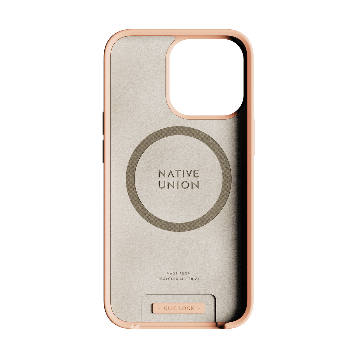 NATIVE UNION iPhone 13 Pro Max - Clic Pop Magnetic Case - Peach