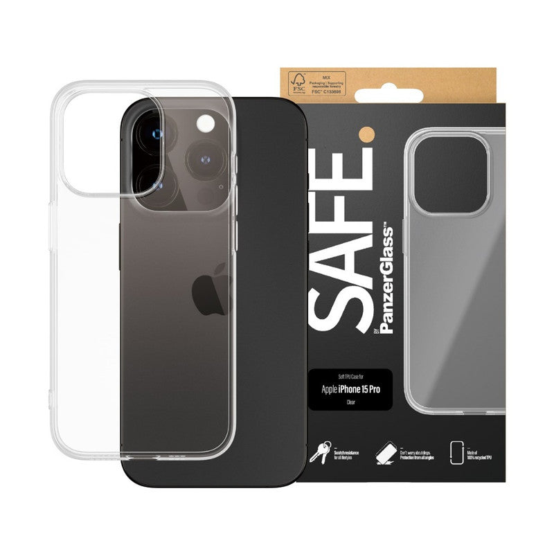 SAFE CASE FOR APPLE IPHONE 15 PRO - TPU CASE