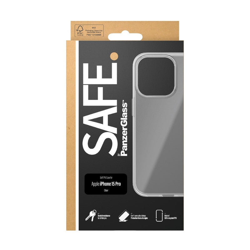 SAFE CASE FOR APPLE IPHONE 15 PRO - TPU CASE