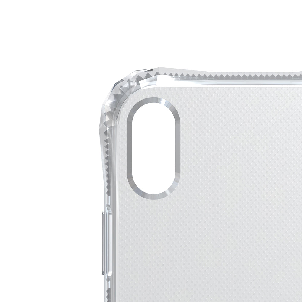 [OPEN BOX] SO SKILD iPhone XS Max Absorb Impact Case - Transparent  and  Tempered Glass Sp