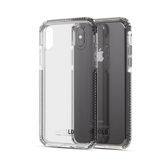 SO SKILD iPhone XS/X Defend Heavy Impact Case and Tempered Glass Screen Protector