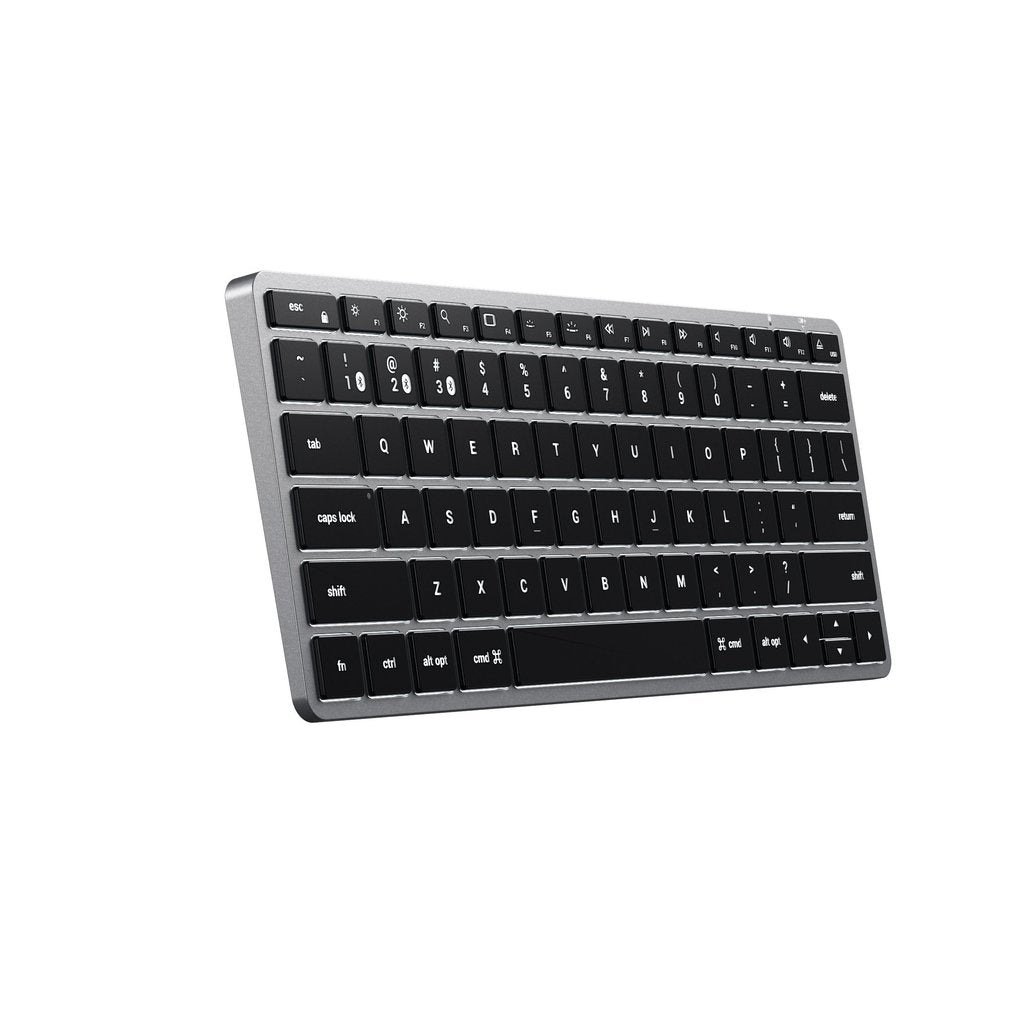 SATECHI Ultra Slim Backlit X1 Bluetooth Keyboard - Space Grey