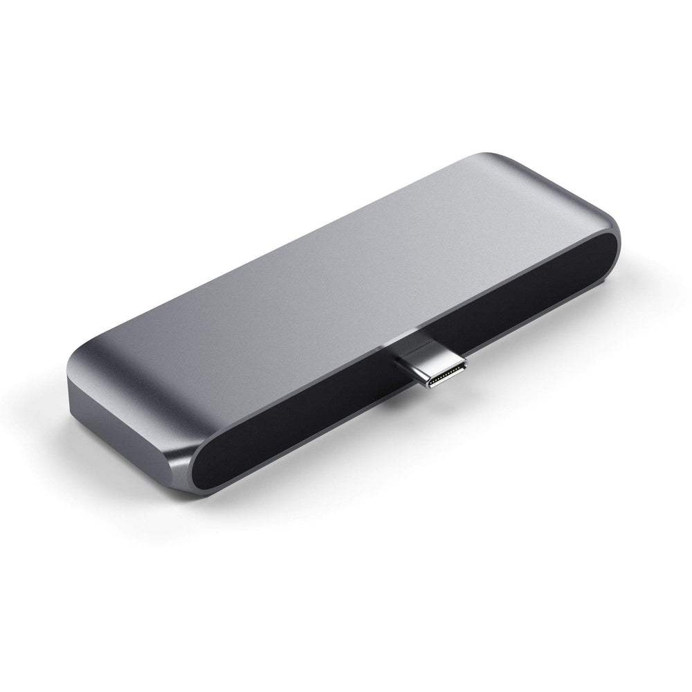 SATECHI Aluminum Type-C Mobile Pro Hub for iPad &amp; Type-C Smartphones/Tablets - Space Gray