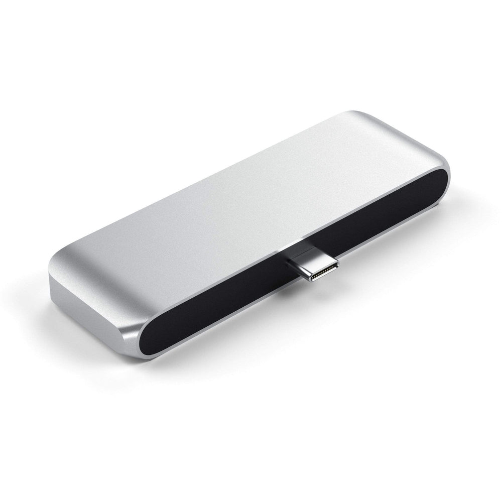SATECHI Aluminum Type-C Mobile Pro Hub for iPad &amp; Type-C Smartphones/Tablets - Silver