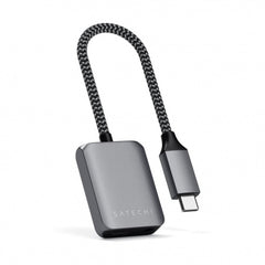 SATECHI USB-C to 3.5mm Audio & PD Adapter - Space Gray