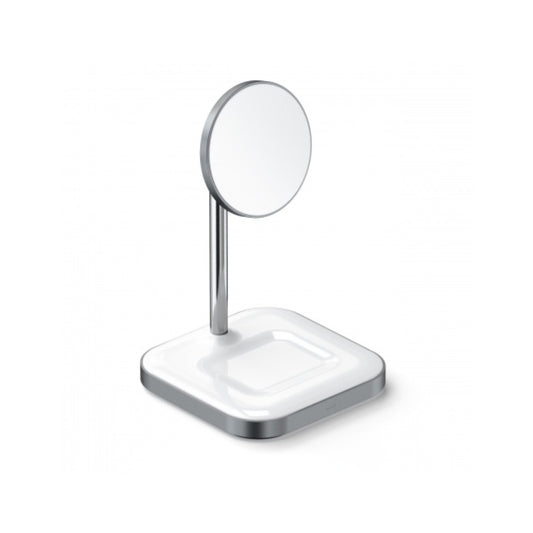 SATECHI 2-in-1 Magnetic Wirelesss Charger Stand - Space Gray