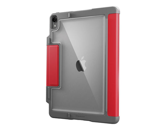 جراب STM Dux Plus لجهاز iPad Pro 11 باللون الأحمر