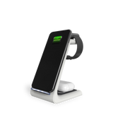 [علبة مفتوحة] تشارج تري - محطة شحن متعددة الأجهزة - أبيض