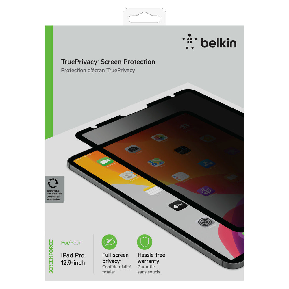[OPEN BOX] BELKIN ScreenForce TruePrivacy Screen Protection for iPad Pro 12.9 (3rd/4th Gen)