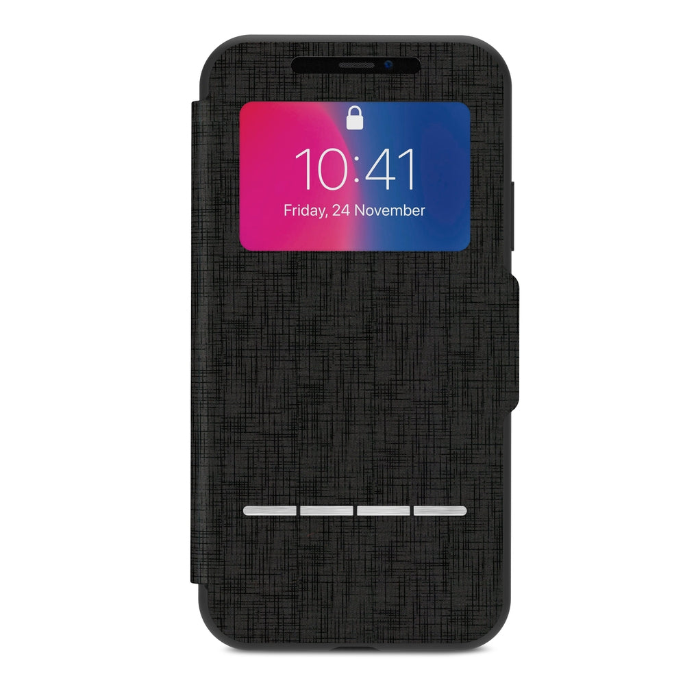 MOSHI Sensecover Metro Black - for iPhone XS/X
