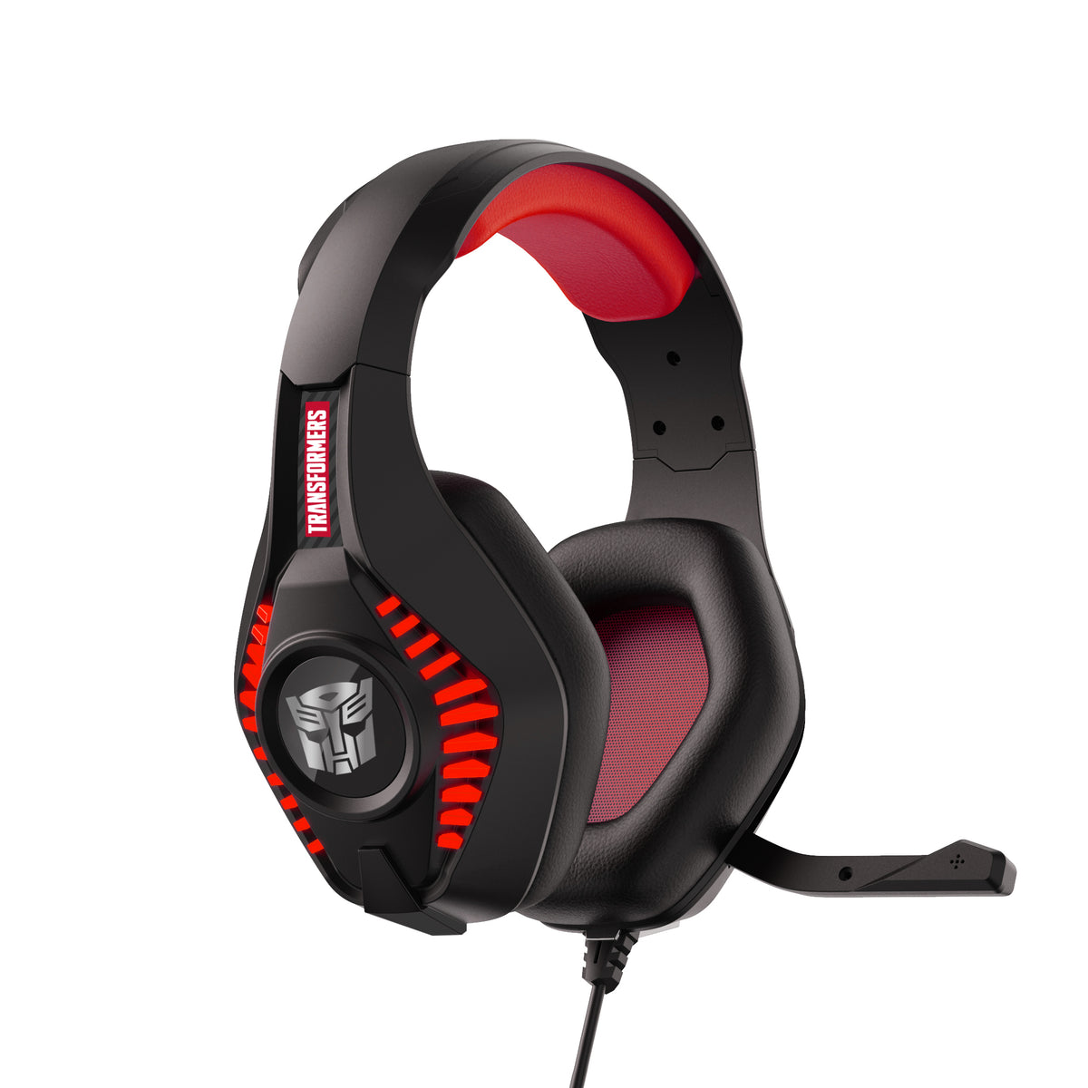 OTL On-Ear Wired ProG5 Gaming Headphone - Changing LED light Transformer- Black