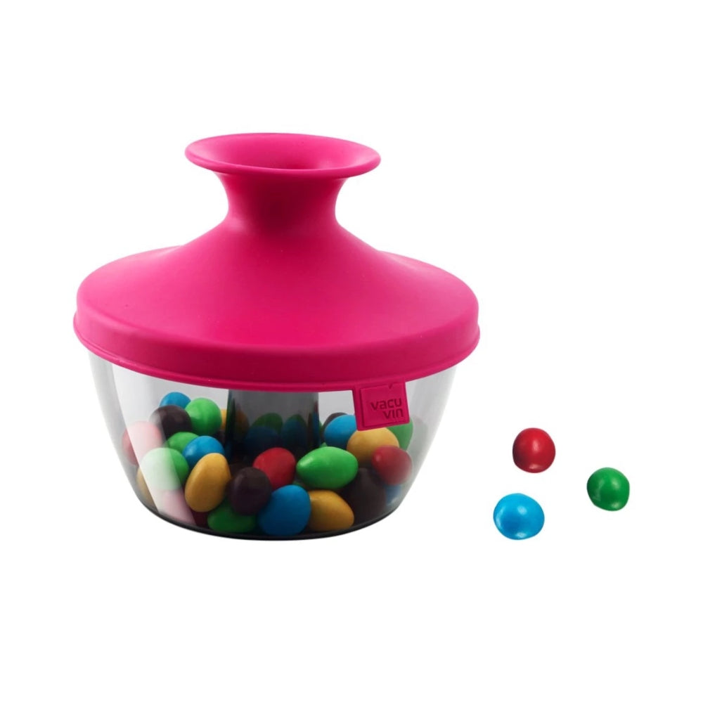 TOMORROW'S KITCHEN PopSome Nut and Candy Dispenser Pink