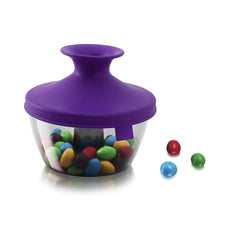 TOMORROW'S KITCHEN PopSome Nut and Candy Dispenser Purple