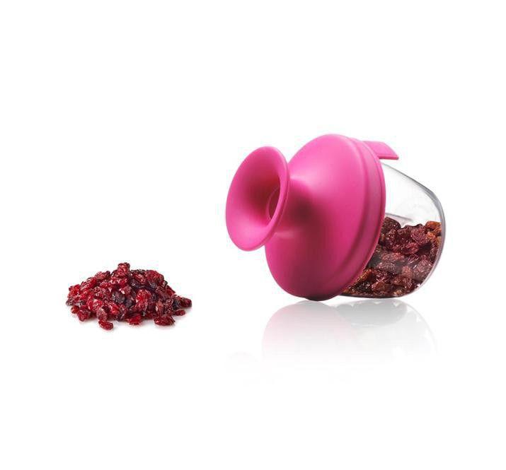 TOMORROW'S KITCHEN PopSome Toddler Snack Dispenser Pink