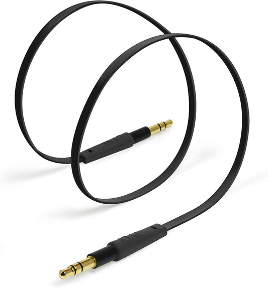 [OPEN BOX] TYLT AUX 3.5mm Stereo Auxiliary Cable - Black