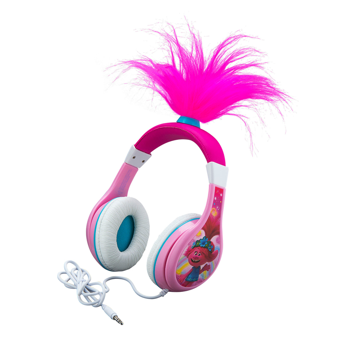 KIDdesigns Trolls World Tour Poppy Wired Headphones