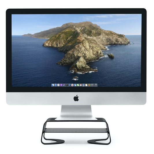 [OPEN BOX] TWELVE SOUTH Curve Riser for iMac and Other Monitors - Black
