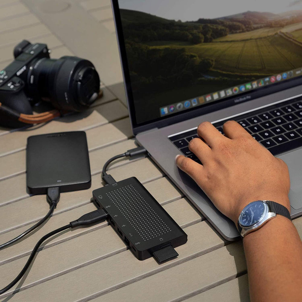 TWELVE SOUTH StayGo - USB-C Hub for Type C MacBooks, Laptops and iPad Pro - Lite Version
