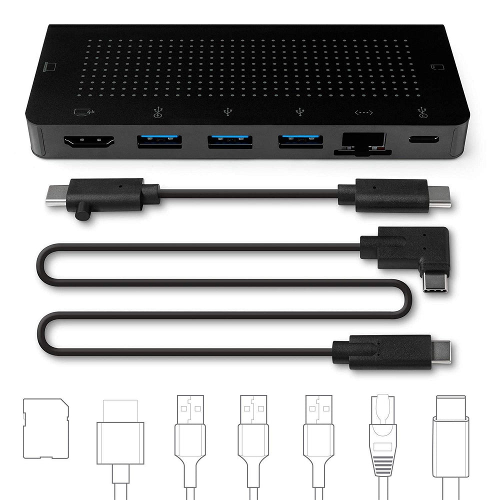 [OPEN BOX] TWELVE SOUTH StayGo - USB-C Hub for Type C MacBooks, Laptops and iPad Pro - Lite Version