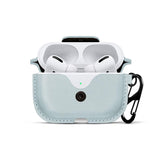 [OPEN BOX] TWELVE SOUTH AirSnap Leather Protective Case for AirPods Pro - Slate Blue