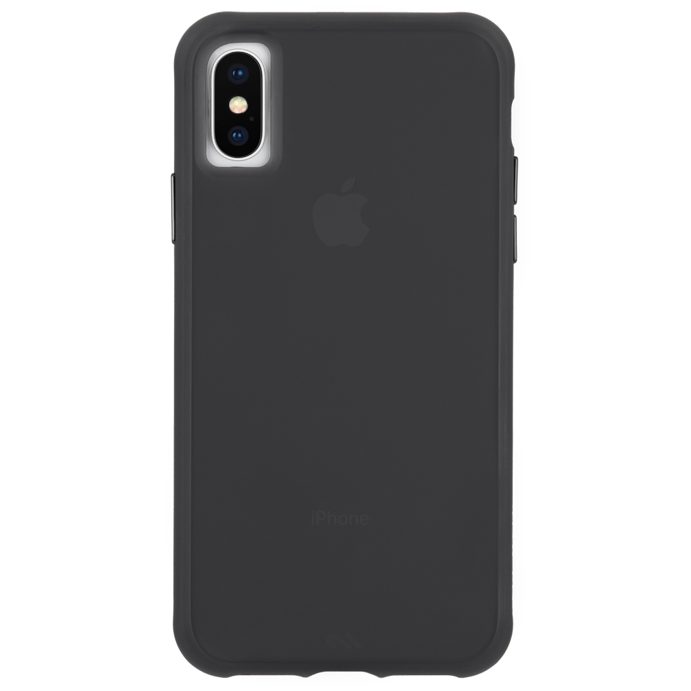 [علبة مفتوحة] غطاء حماية CASE-MATE Tough لهاتف iPhone XS/X - أسود مطفي