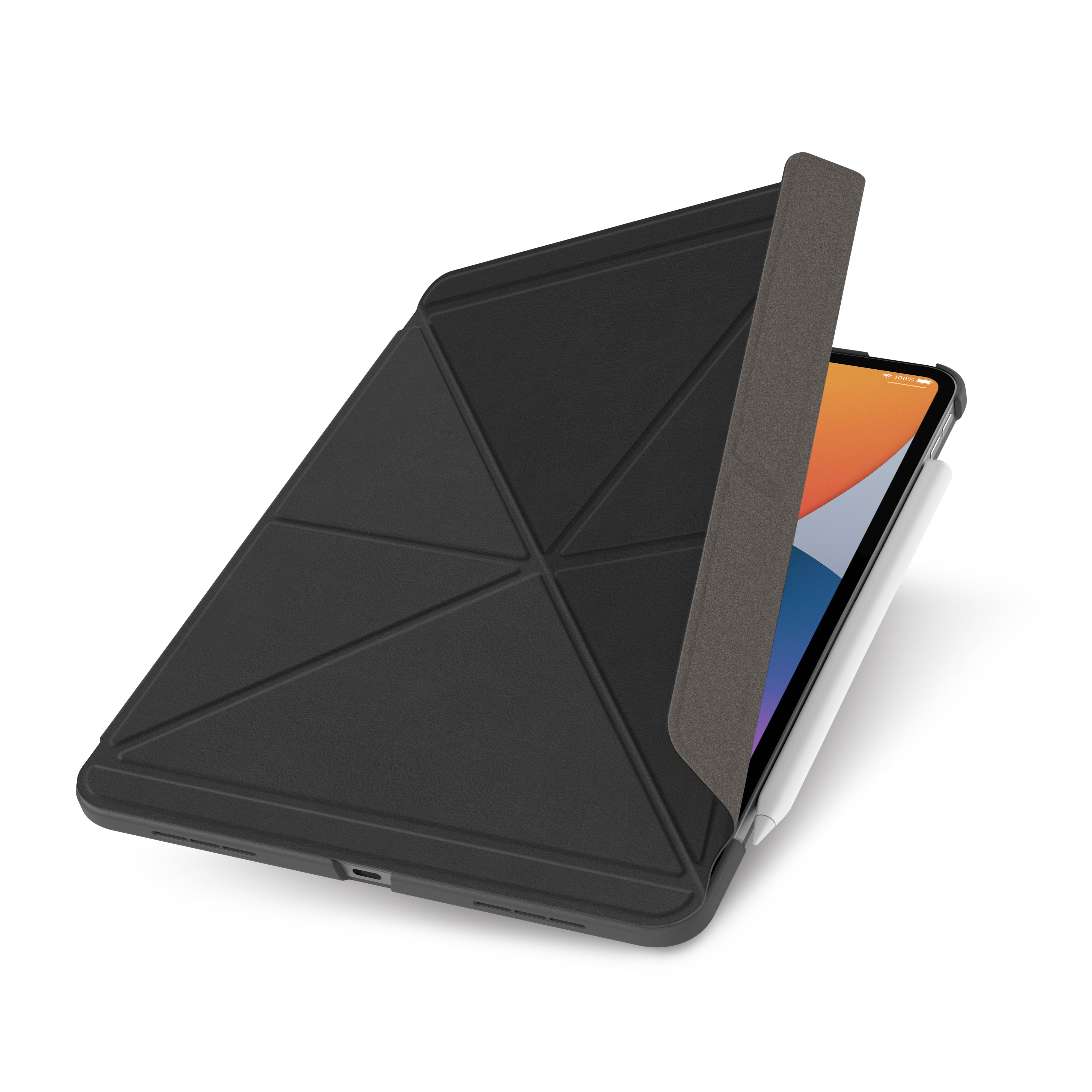 MOSHI Versa Cover for iPad Air 10.9-inch, 4th Gen/iPad Pro 11-inch - Charcoal Black