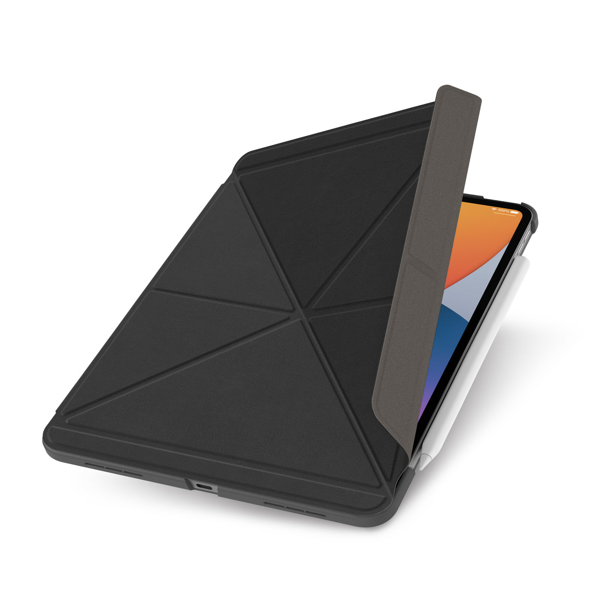 MOSHI Versa Cover for iPad Air 10.9-inch, 4th Gen/iPad Pro 11-inch - Charcoal Black
