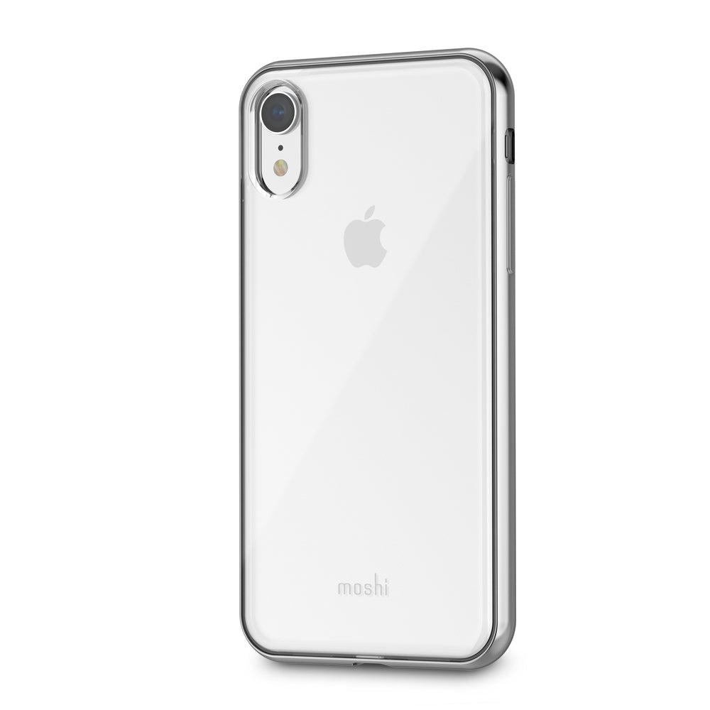 MOSHI Vitros Case for iPhone XR - Jet Silver