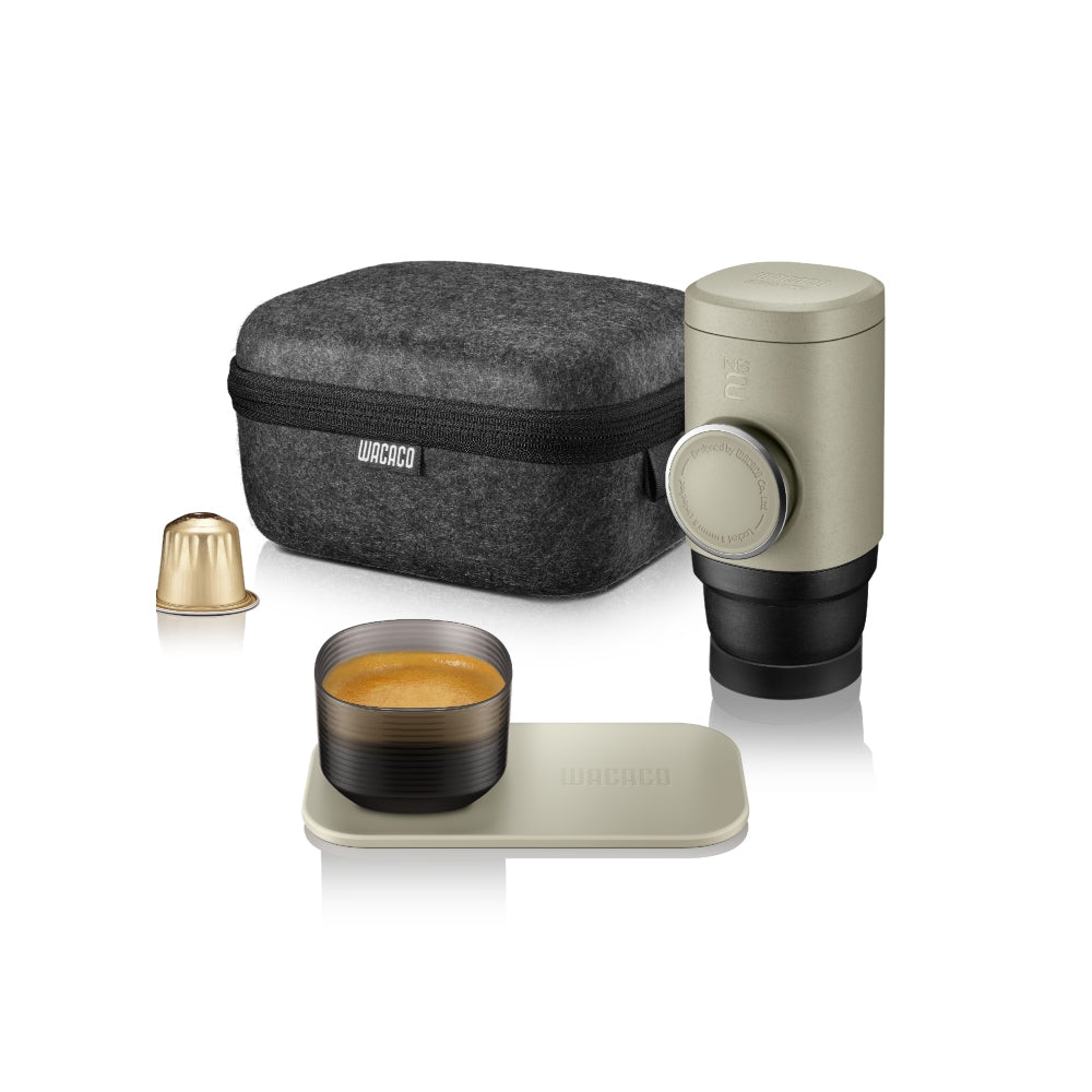 WACACO MINIPRESSO NS2 - Portable Espresso Machine for Coffee Capsules - Beige