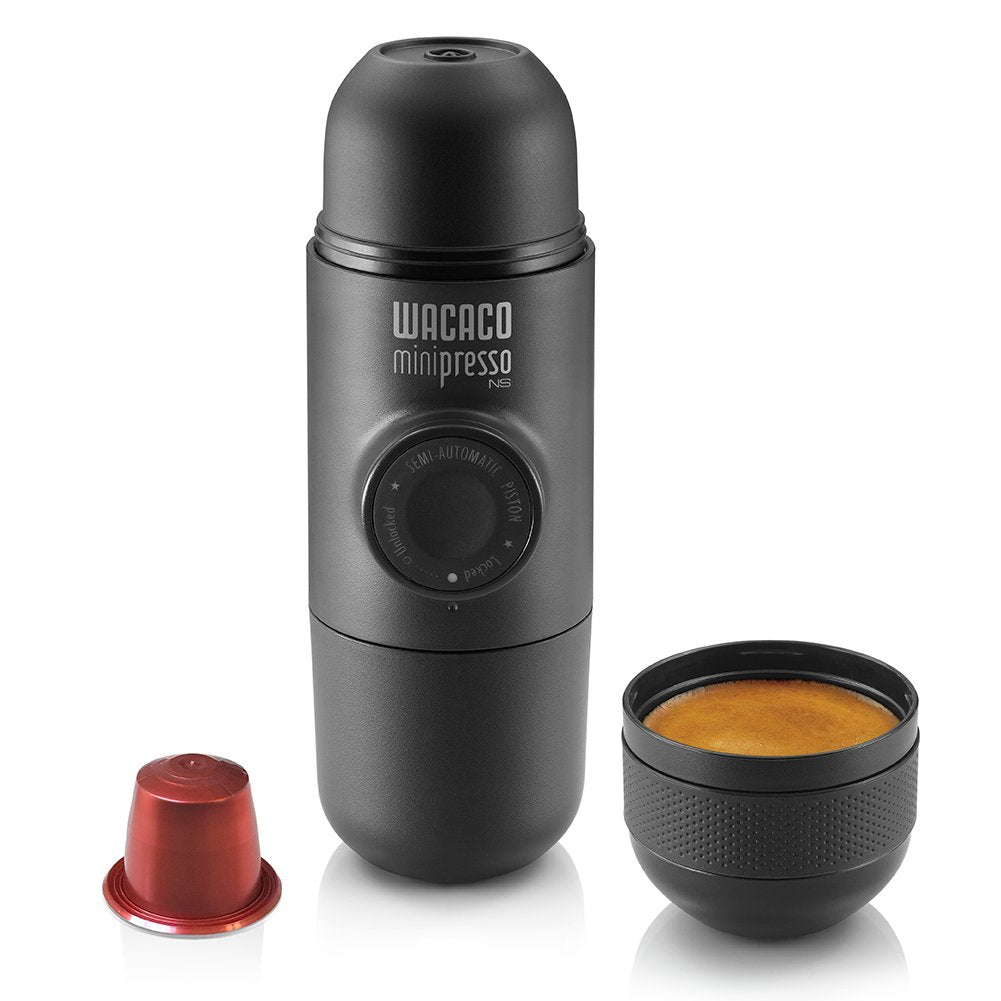 WACACO Minipresso Hand Powered Espresso Machine for Capsules (Manually Powered)