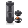 WACACO Nanopresso Portable Espresso Machine Black + NS Adapter (Manually Powered)