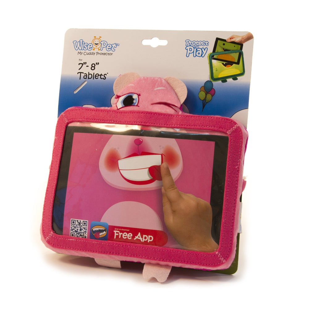 [OPEN BOX] WISE PET My Cuddly Protector For 7-8   Tablets Rosy