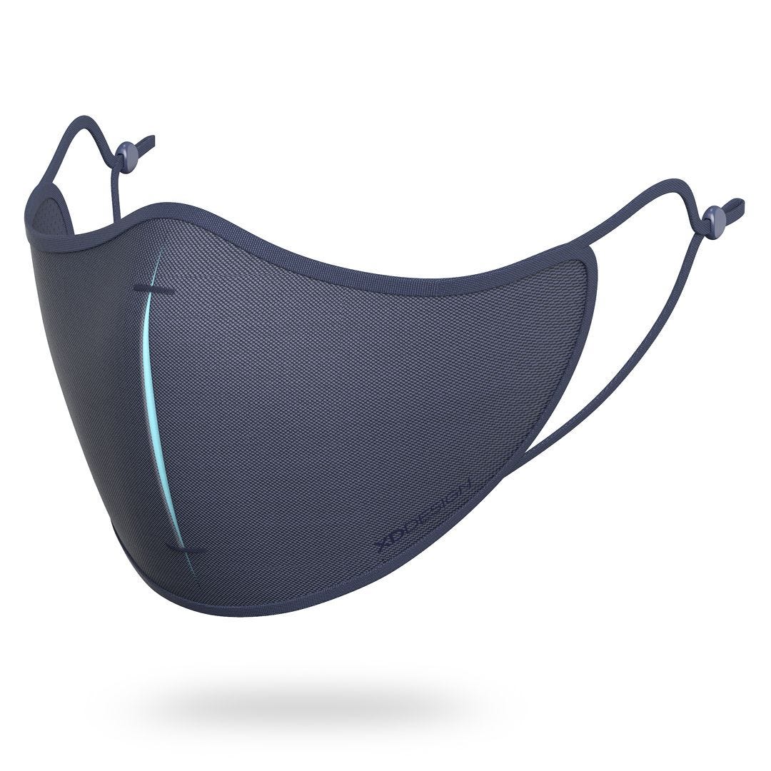 XD-Design ViralOff Protection Mask Set (1 Mask, 5 Filters, 1 Pouch) - Blue