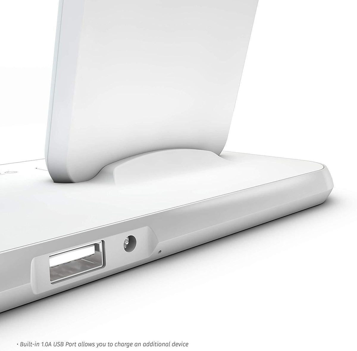 [OPEN BOX] ZENS Aluminium Dual Wireless Charger + Dock 10W - White