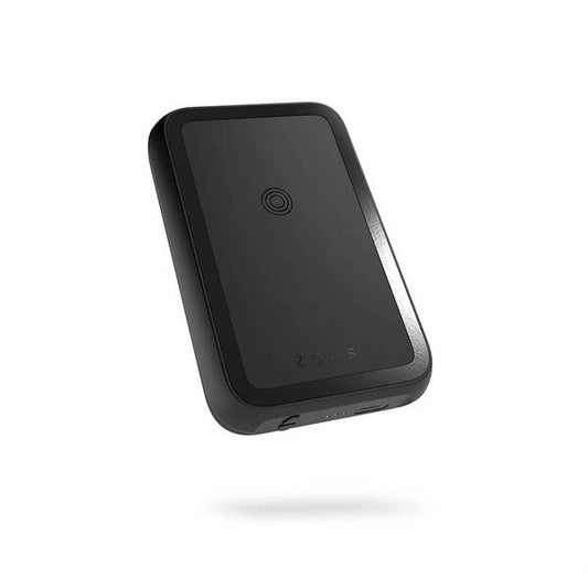 ZENS 4000 mAh Dual Wireless Power Bank MagSafe Compatible - Black