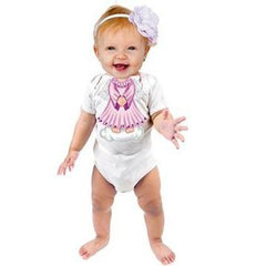 JUST ADD A KID Romper One-Piece Angel Pink - up to 12 Months