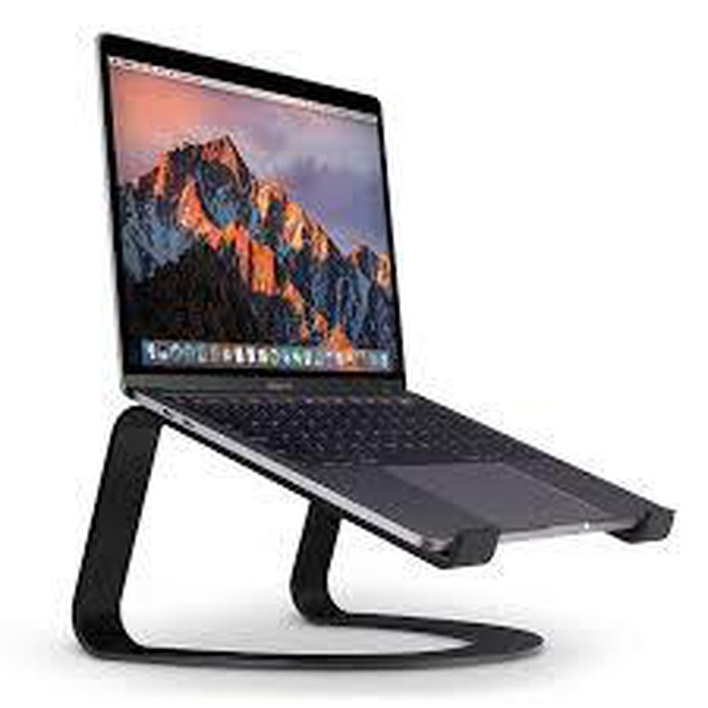 [OPEN BOX] TWELVE SOUTH Curve Desktop Stand for MacBook - Black