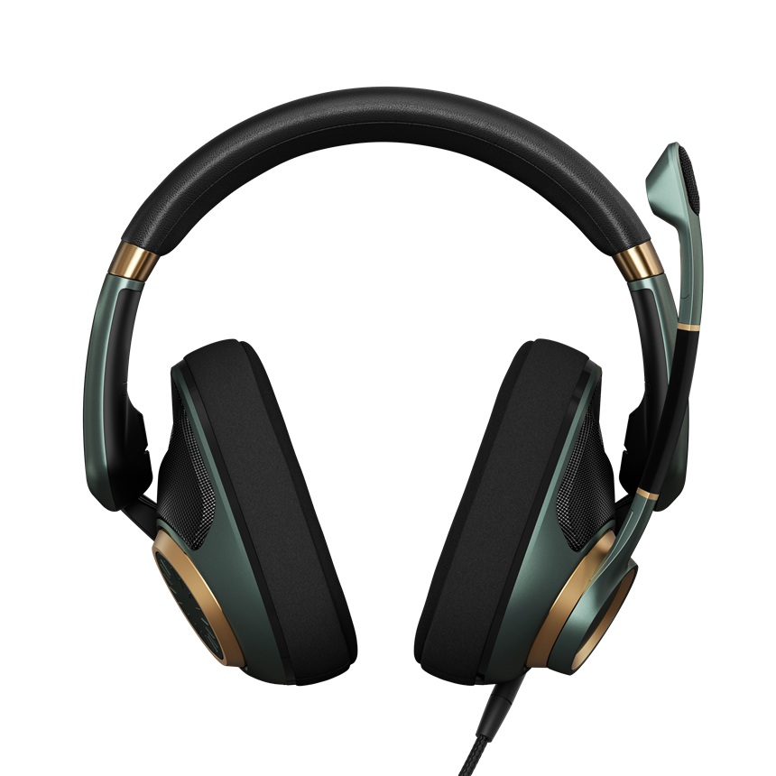 EPOS H6PRO Open Acoustic Gaming Headset - Black/Green