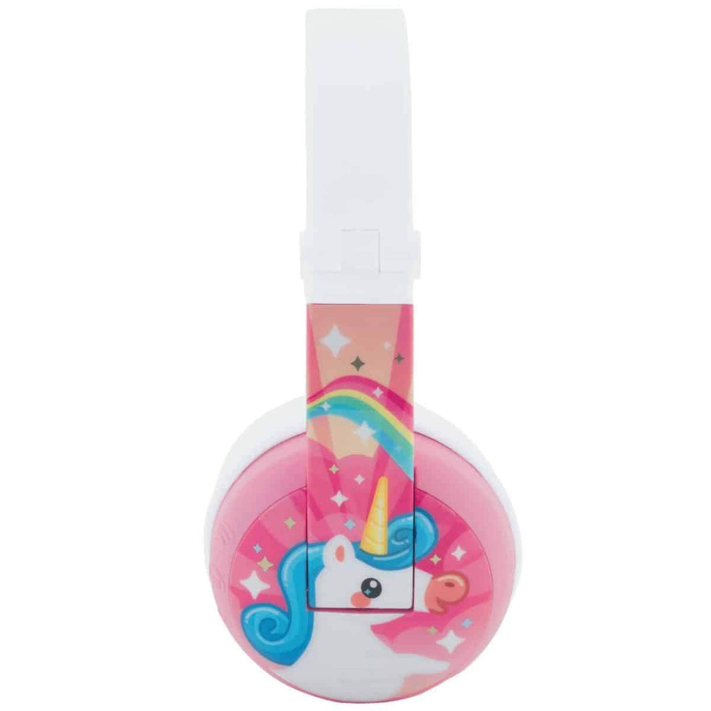 BUDDYPHONES Wave Bluetooth Headphones Waterproof Unicorn - Pink