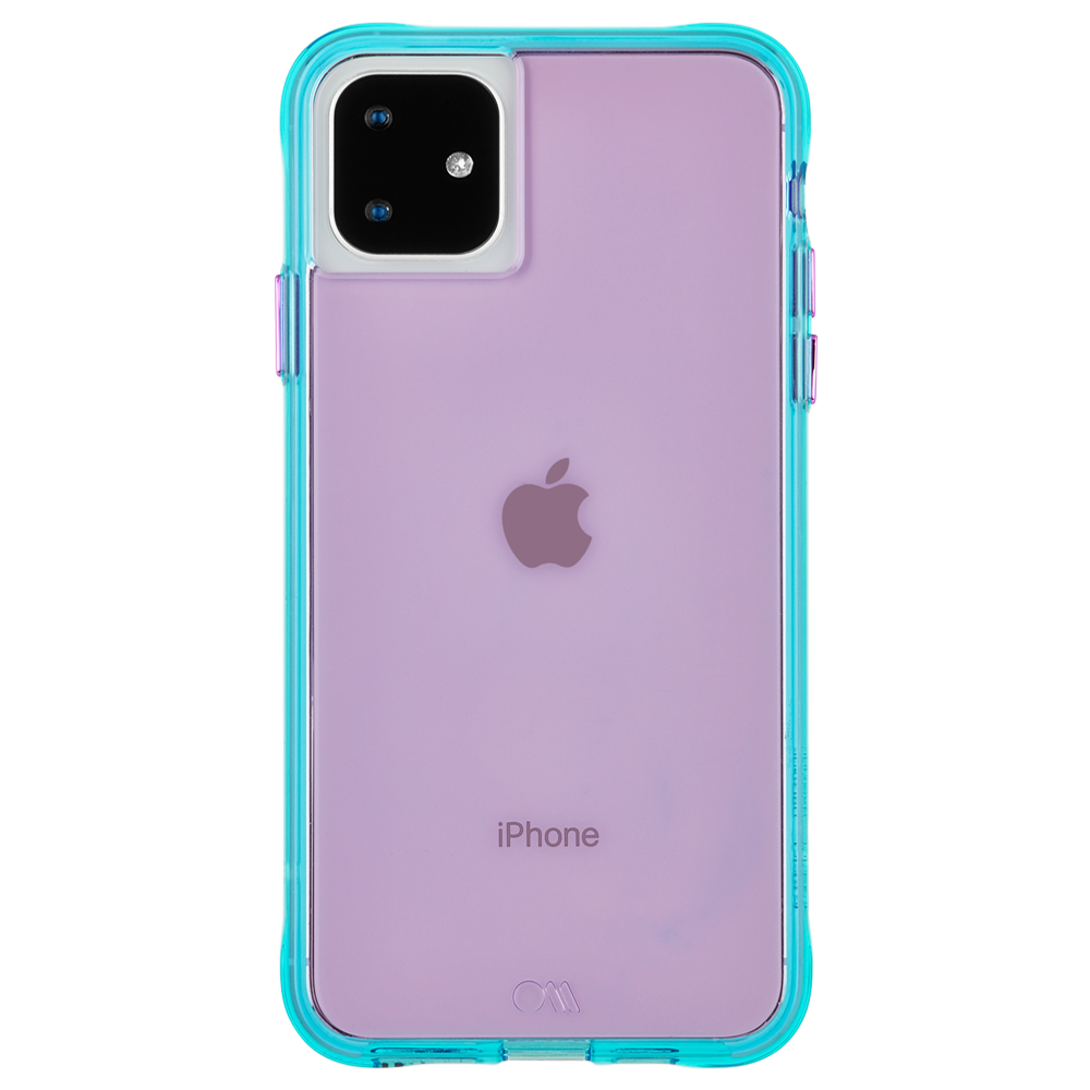 CASE-MATE Tough Neon Purple/Turquoise Case for iPhone 11 Pro Max
