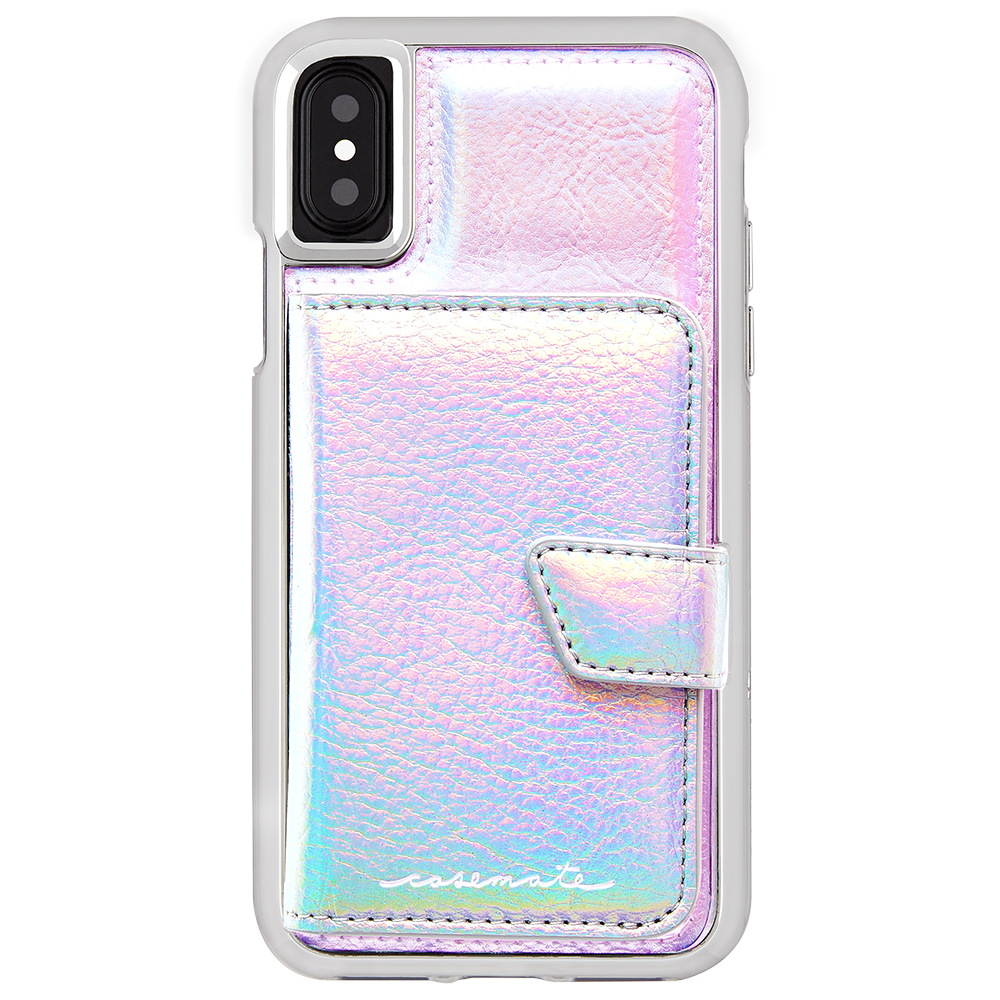 CASE-MATE Compact Mirror Case for iPhone XS/X  Iridescent