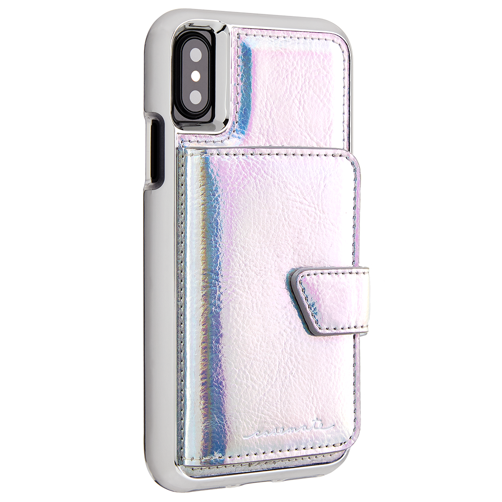 [OPEN BOX] CASE-MATE Compact Mirror Case for iPhone XS/X  Iridescent