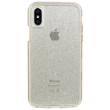CASE-MATE Sheer Glam Case for iPhone XS/X  Champagne
