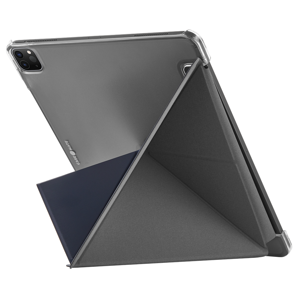 [OPEN BOX] CASE-MATE Multi Stand Folio Case for iPad Pro 12.9   4th Gen. 2020 - Blue