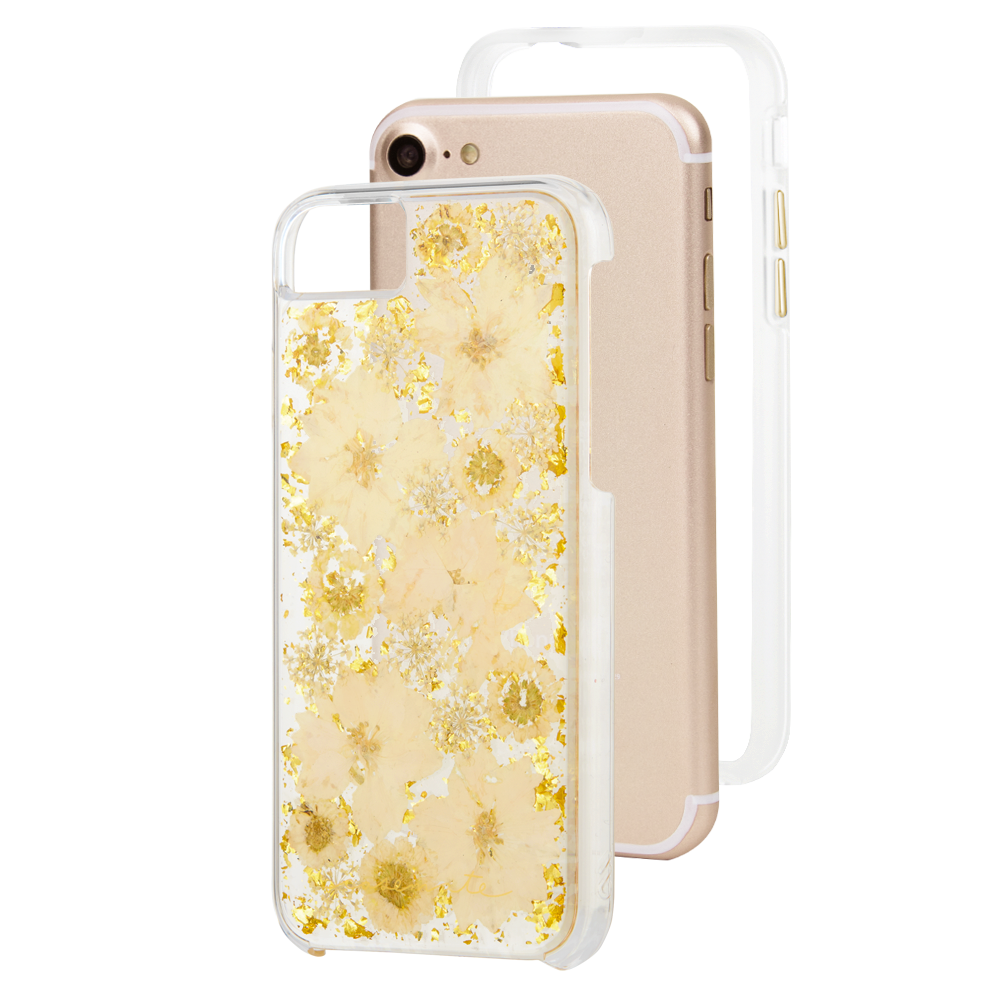 [OPEN BOX] CASE-MATE Karat Petals Case for iPhone 8/7/6S/6  Antique White