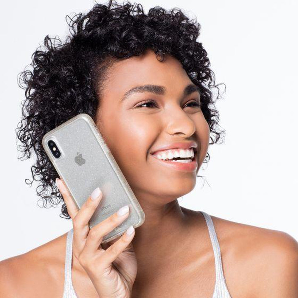 CASE-MATE Sheer Glam Case for iPhone XS/X  Champagne