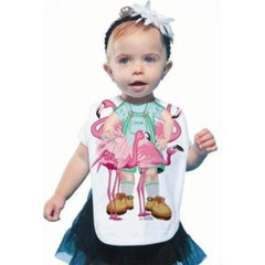 Just Add A Kid - Bib Flamingo Girl (2037388116025)