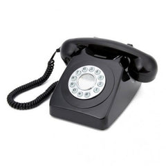 Open Box Gpo 746 Hotel Phone Push - Black